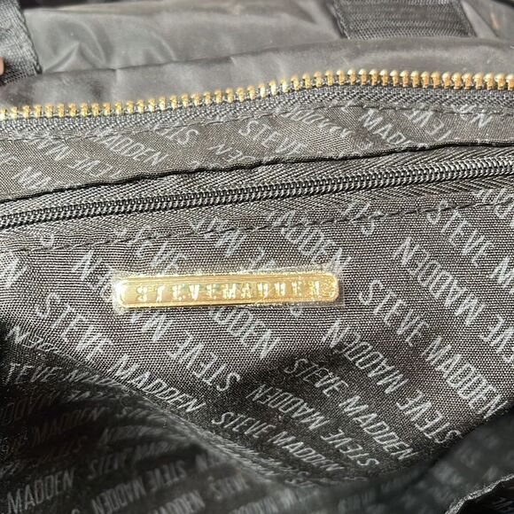 Steve Madden Brue Black Tote Bag. main image 13